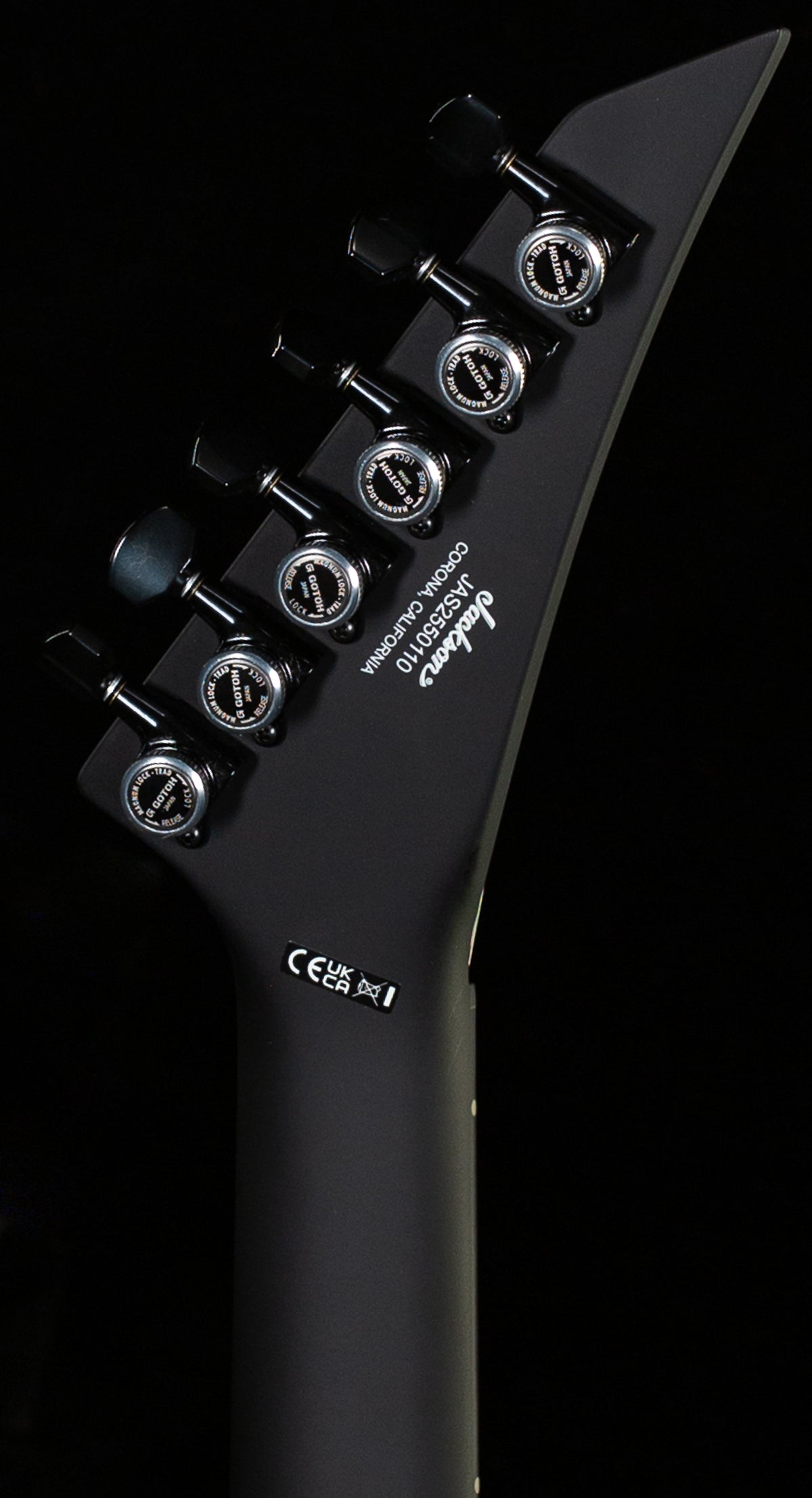 Jackson American Series Rhoads RR24 HT Ebony Fingerboard Satin Black (110)