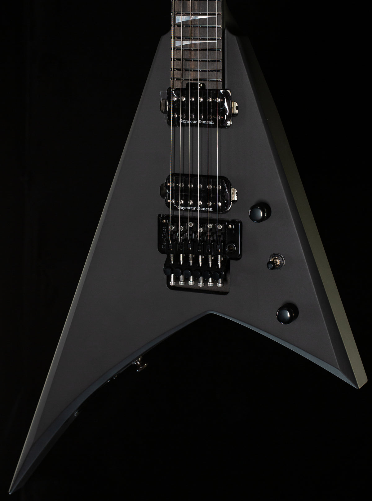 Jackson American Series Rhoads RR24 Ebony Fingerboard Satin Black (178)