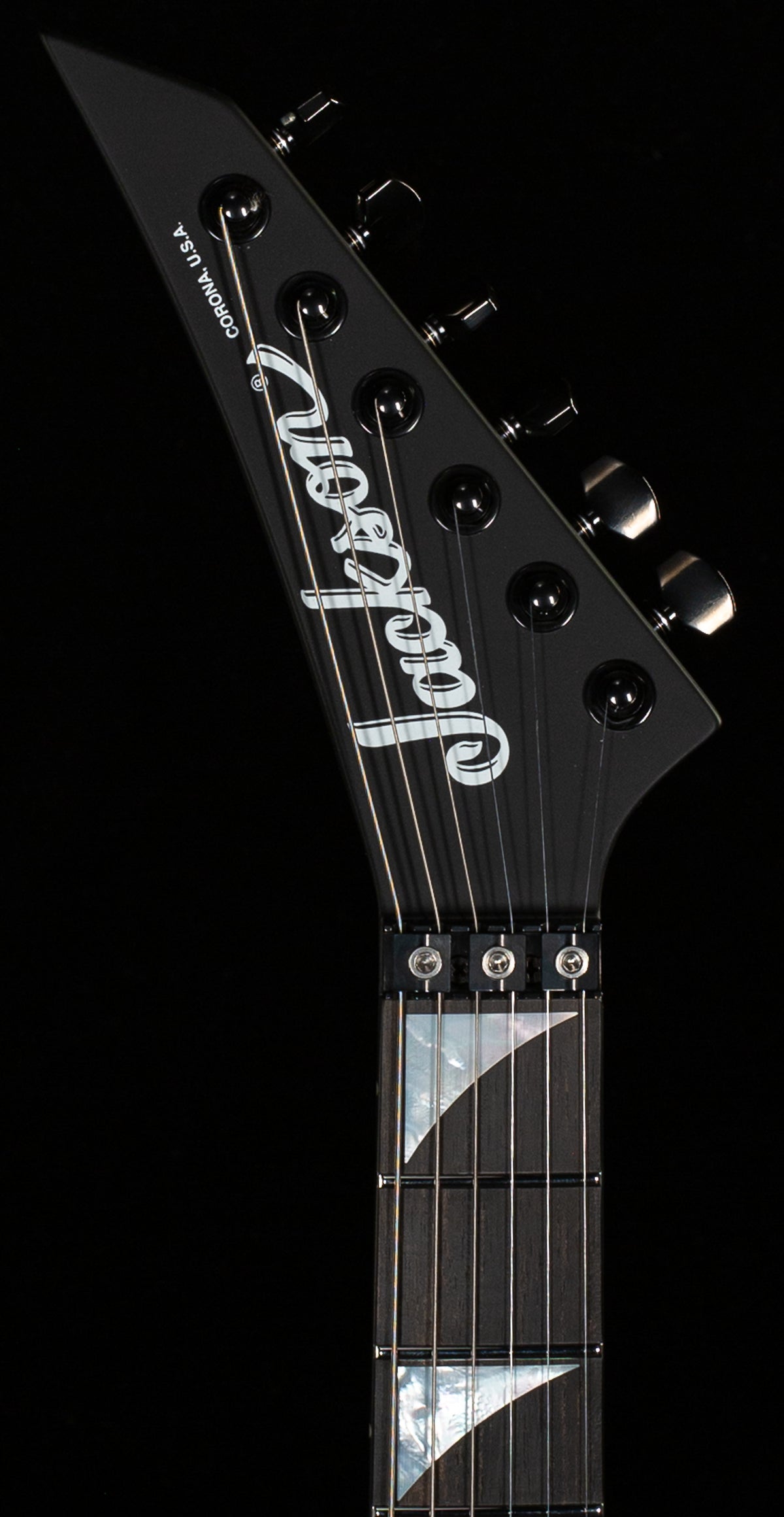 Jackson American Series Rhoads RR24 Ebony Fingerboard Satin Black (178)