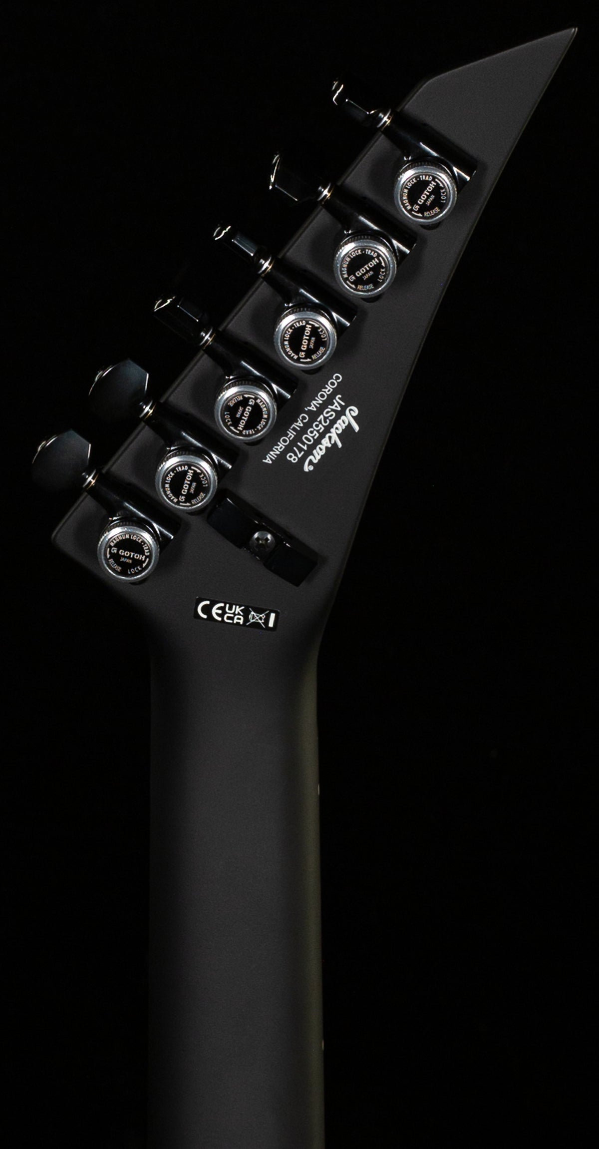 Jackson American Series Rhoads RR24 Ebony Fingerboard Satin Black (178)