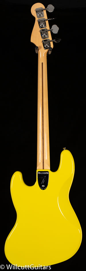 Fender Made in Japan Limited International Color Jazz Bass Maple Fingerboard Monaco Yellow (037)