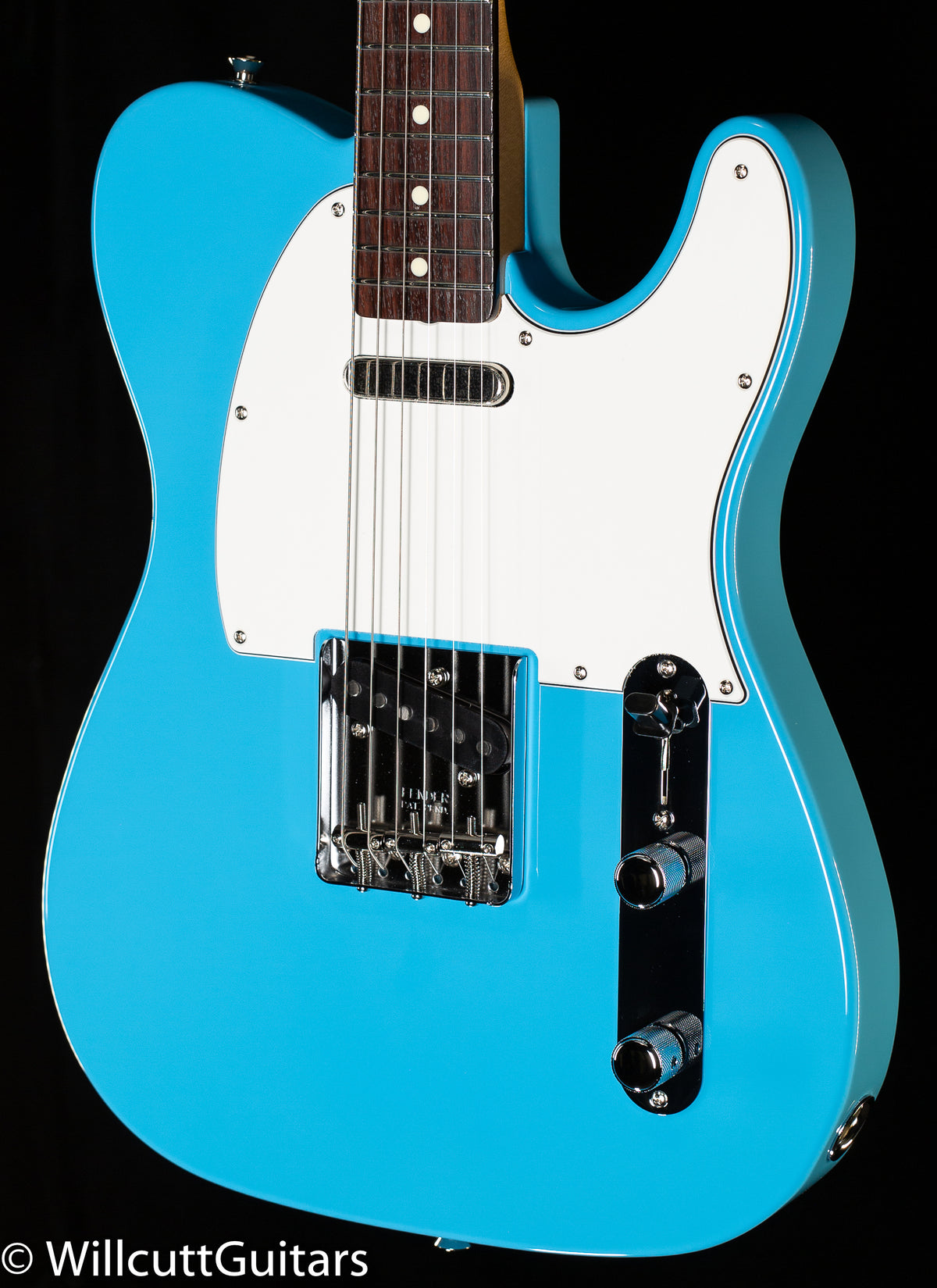 Fender Made in Japan Limited International Color Telecaster Rosewood Fingerboard Maui Blue (156)