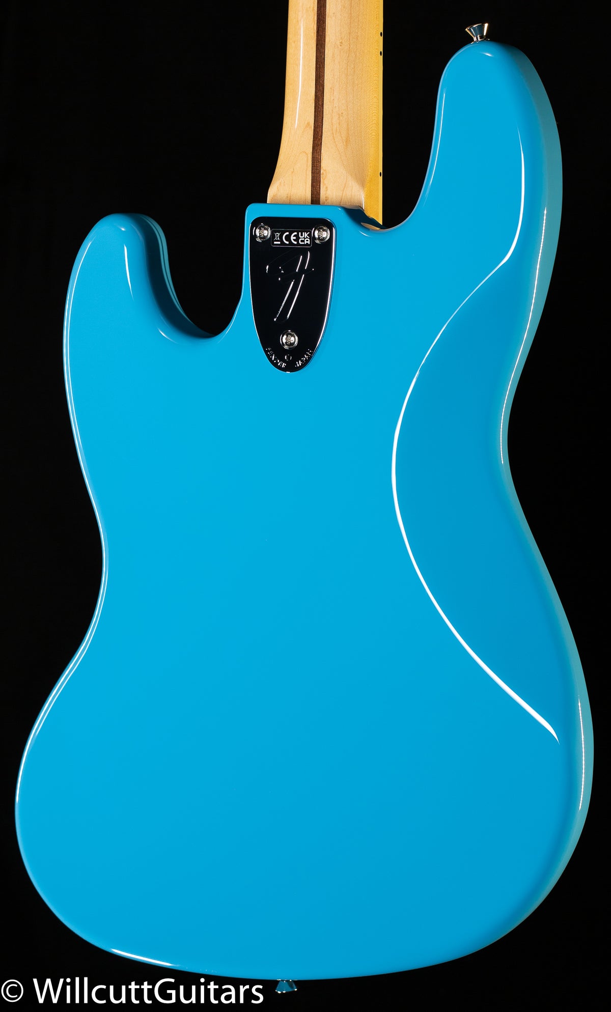 Fender Made in Japan Limited International Color Jazz Bass Maple Fingerboard Maui Blue (520)