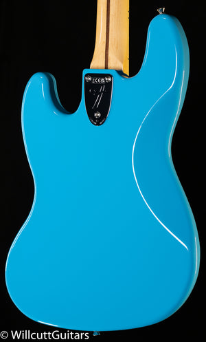 Fender Made in Japan Limited International Color Jazz Bass Maple Fingerboard Maui Blue (520)