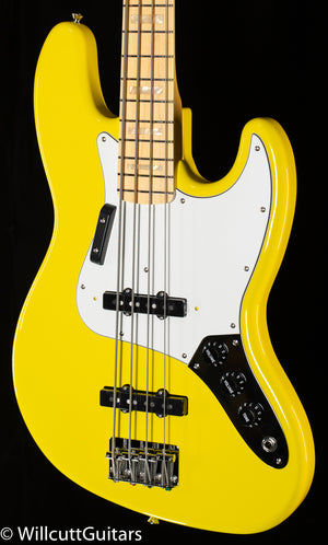 Fender Made in Japan Limited International Color Jazz Bass Maple Fingerboard Monaco Yellow (592)