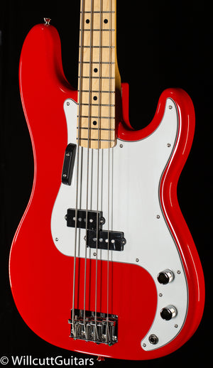 Fender Made in Japan Limited International Color Precision Bass Maple Fingerboard Morocco Red (272)
