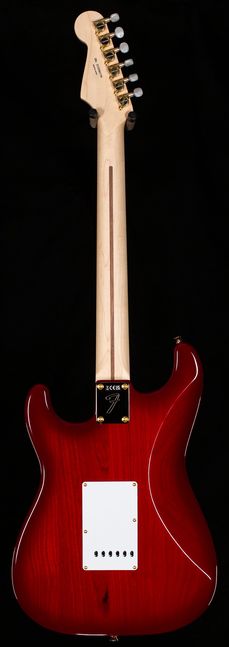 Fender Richie Kotzen Stratocaster Maple Fingerboard Transparent Red Burst (756)