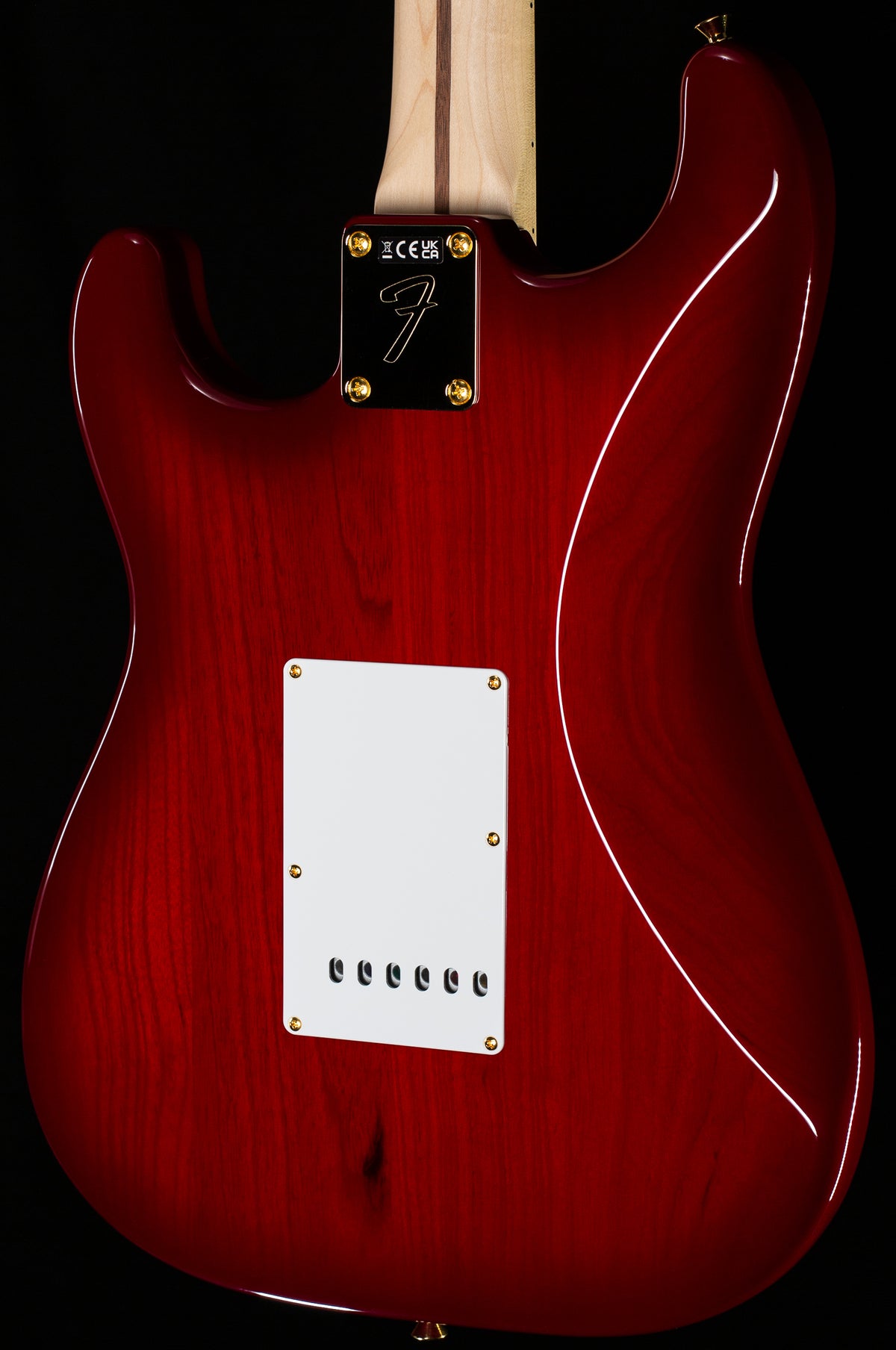 Fender Richie Kotzen Stratocaster Maple Fingerboard Transparent Red Burst (756)