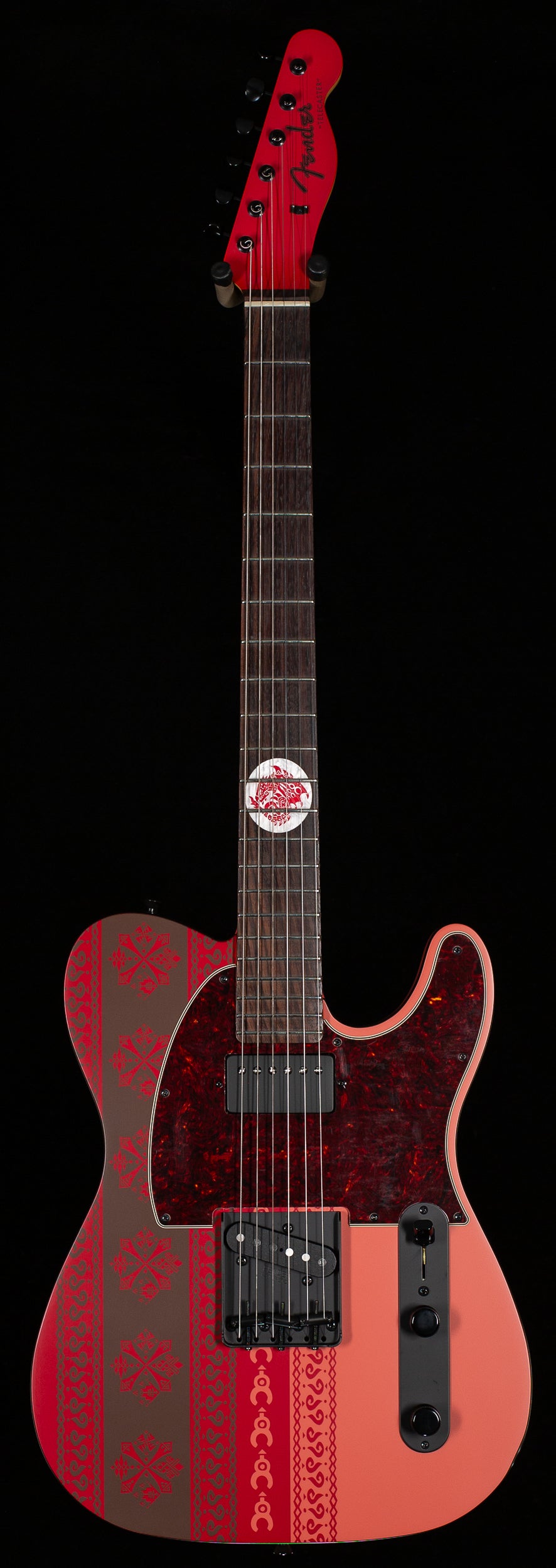 Fender Monster Hunter Rathalos Telecaster Rosewood Fingerboard Rathalos Red (372)