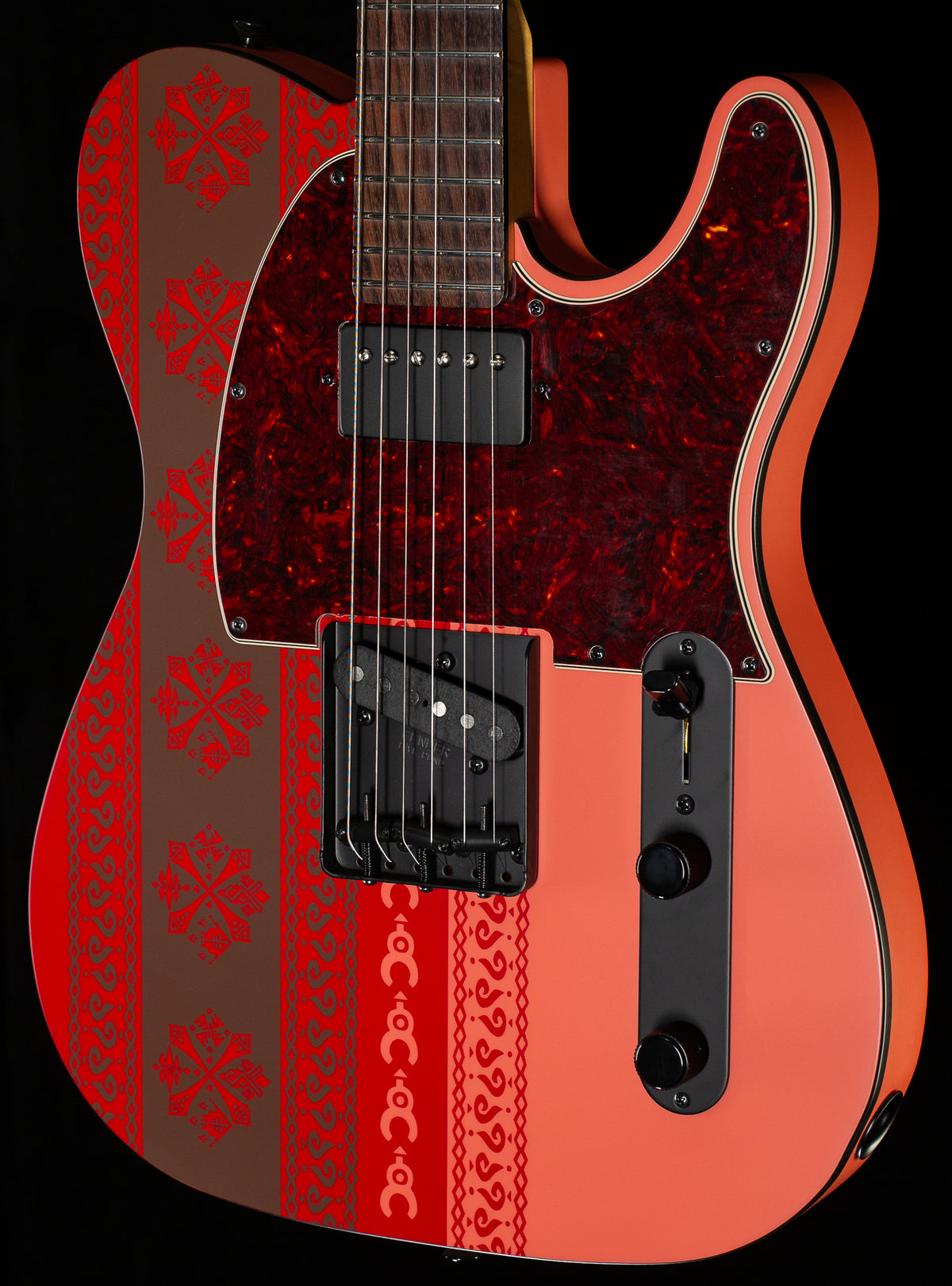 Fender Monster Hunter Rathalos Telecaster Rosewood Fingerboard Rathalos Red (372)