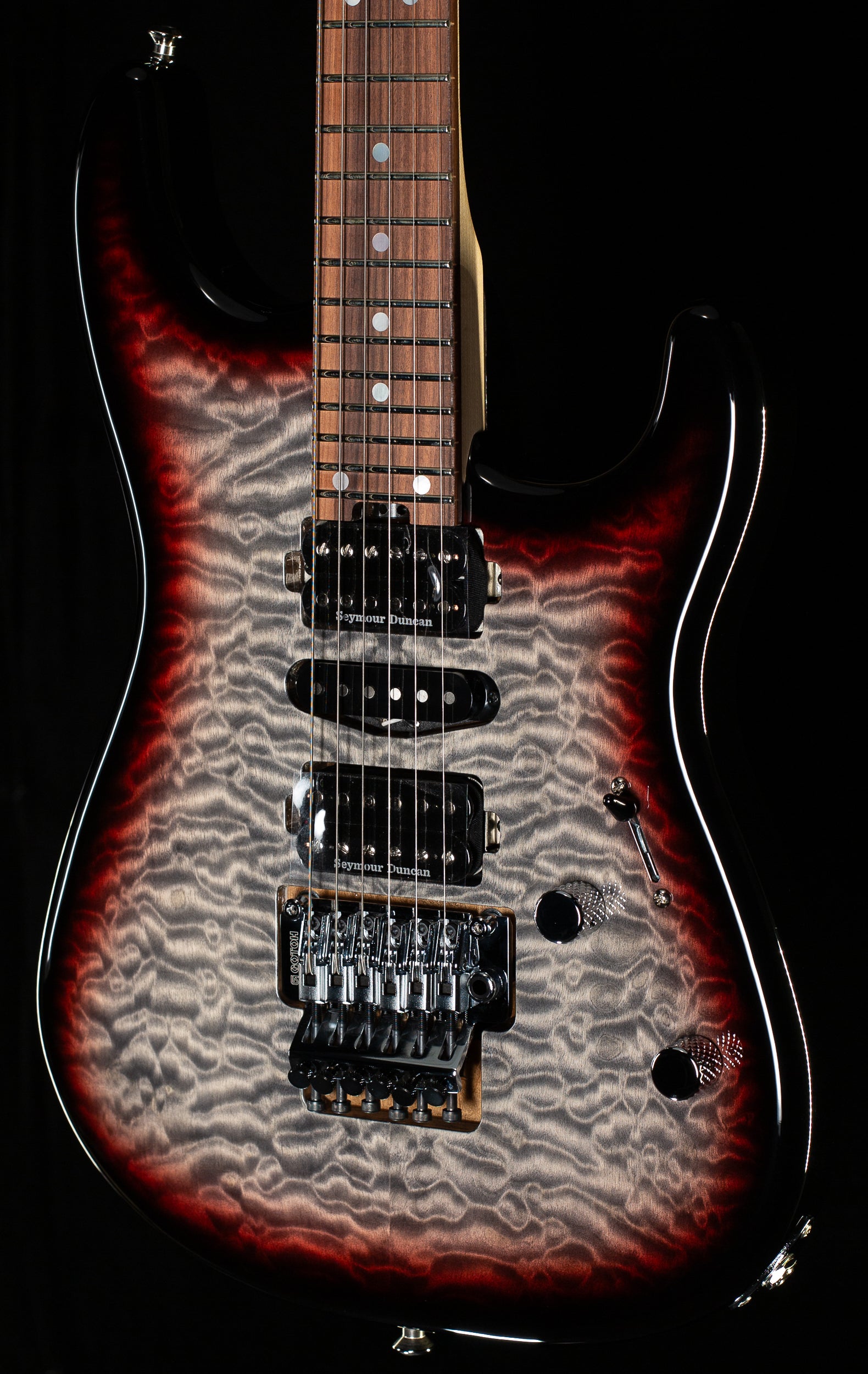 Charvel MJ San Dimas Style 1 HSH FR PF QM Midnight Glow (294