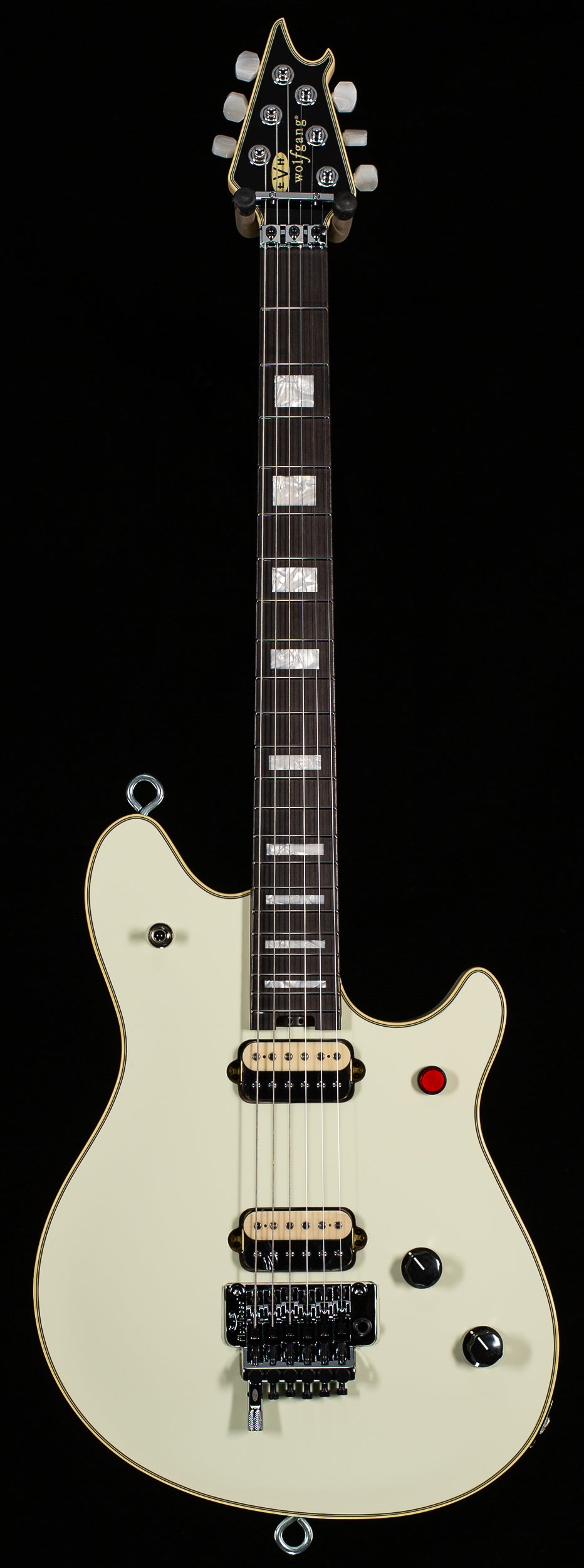 EVH MIJ Series EVH Signature Wolfgang Ivory (168) - Willcutt