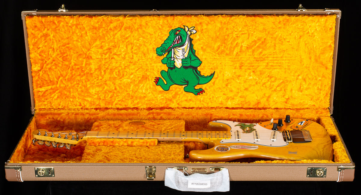 Fender Custom Shop Jerry Garcia Alligator Strat Relic Aged Natural Masterbuilt by Austin MacNutt (390)