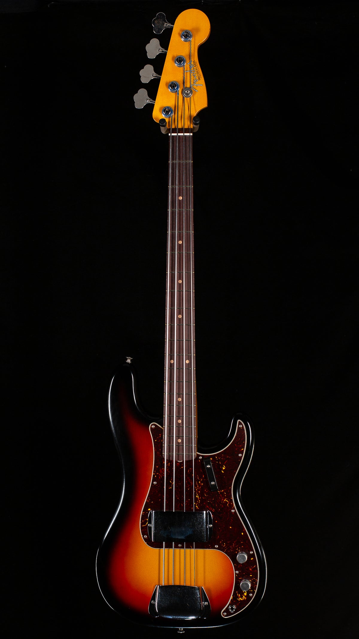 Fender James Jamerson 1962 Precision Bass Rosewood Fingerboard 3-Tone Sunburst (637)