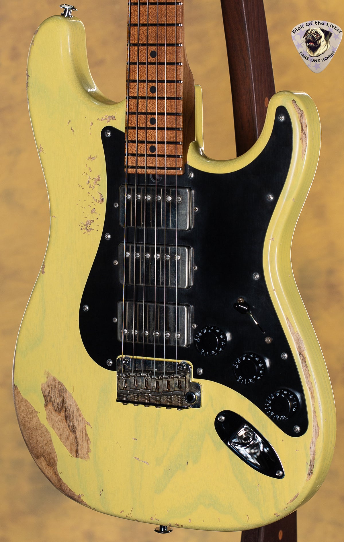 2019 Suhr Classic S Antique Triple Thornbucker Transparent Blonde