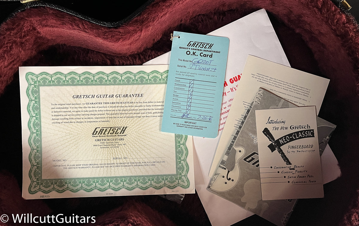 2016 Gretsch G6120T &#39;59 Candy Apply Red Limited