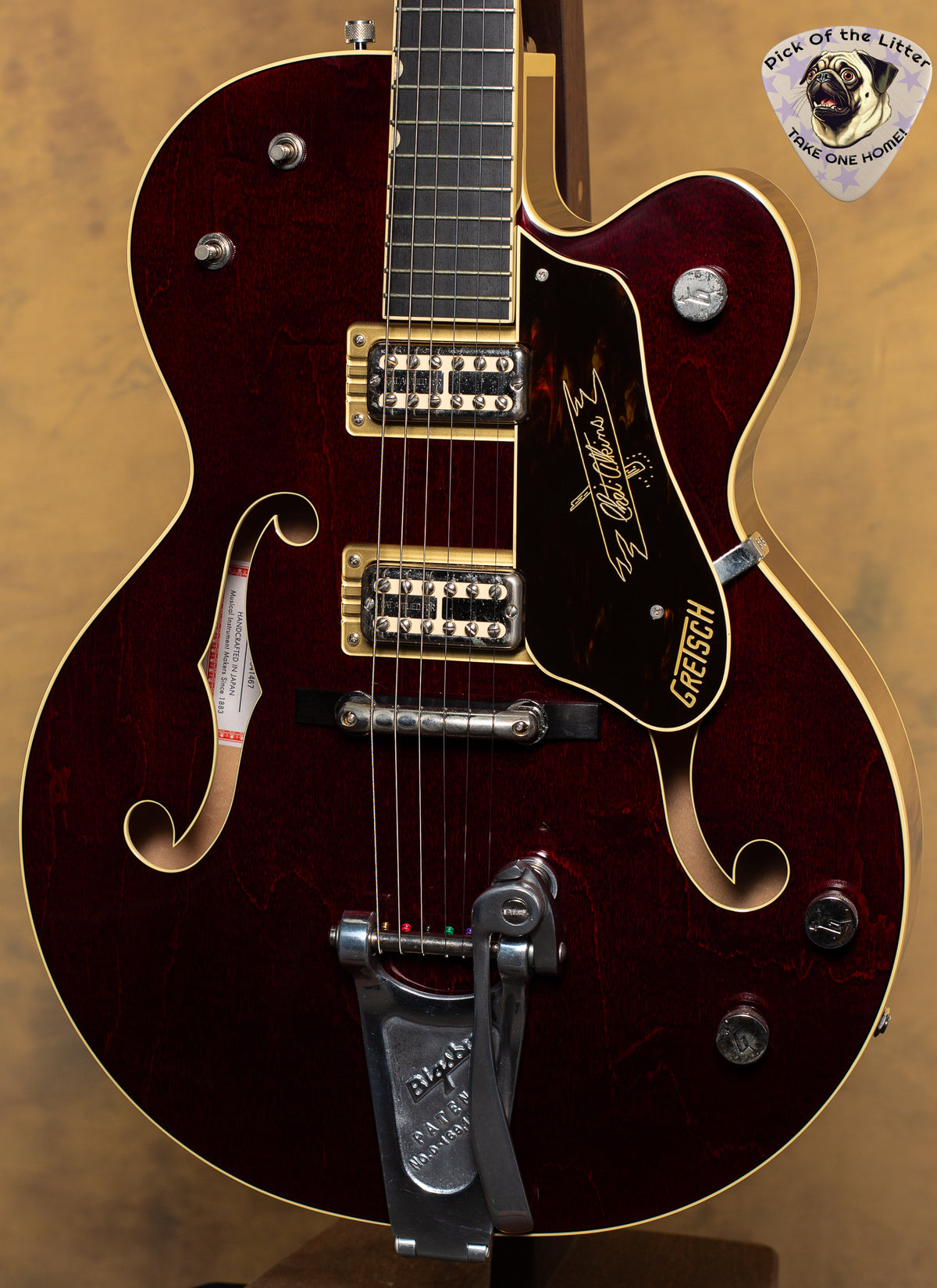 2019 Gretsch G6120T Limited Edition &#39;59 Nashville with Bigsby Dark Cherry Stain
