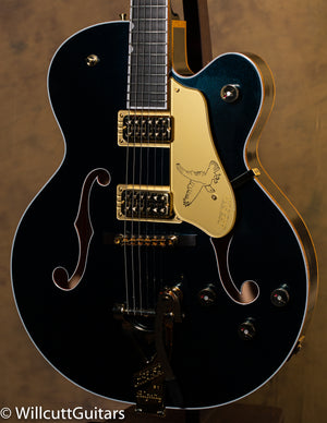 2021 Gretsch G6136TG Players Edition Falcon Hollow Body with String-Thru Bigsby Midnight Sapphire
