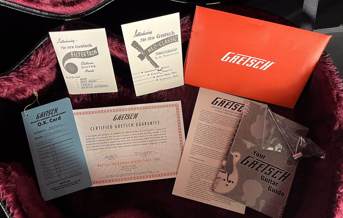 2021 Gretsch G6136TG Players Edition Falcon Hollow Body with String-Thru Bigsby Midnight Sapphire