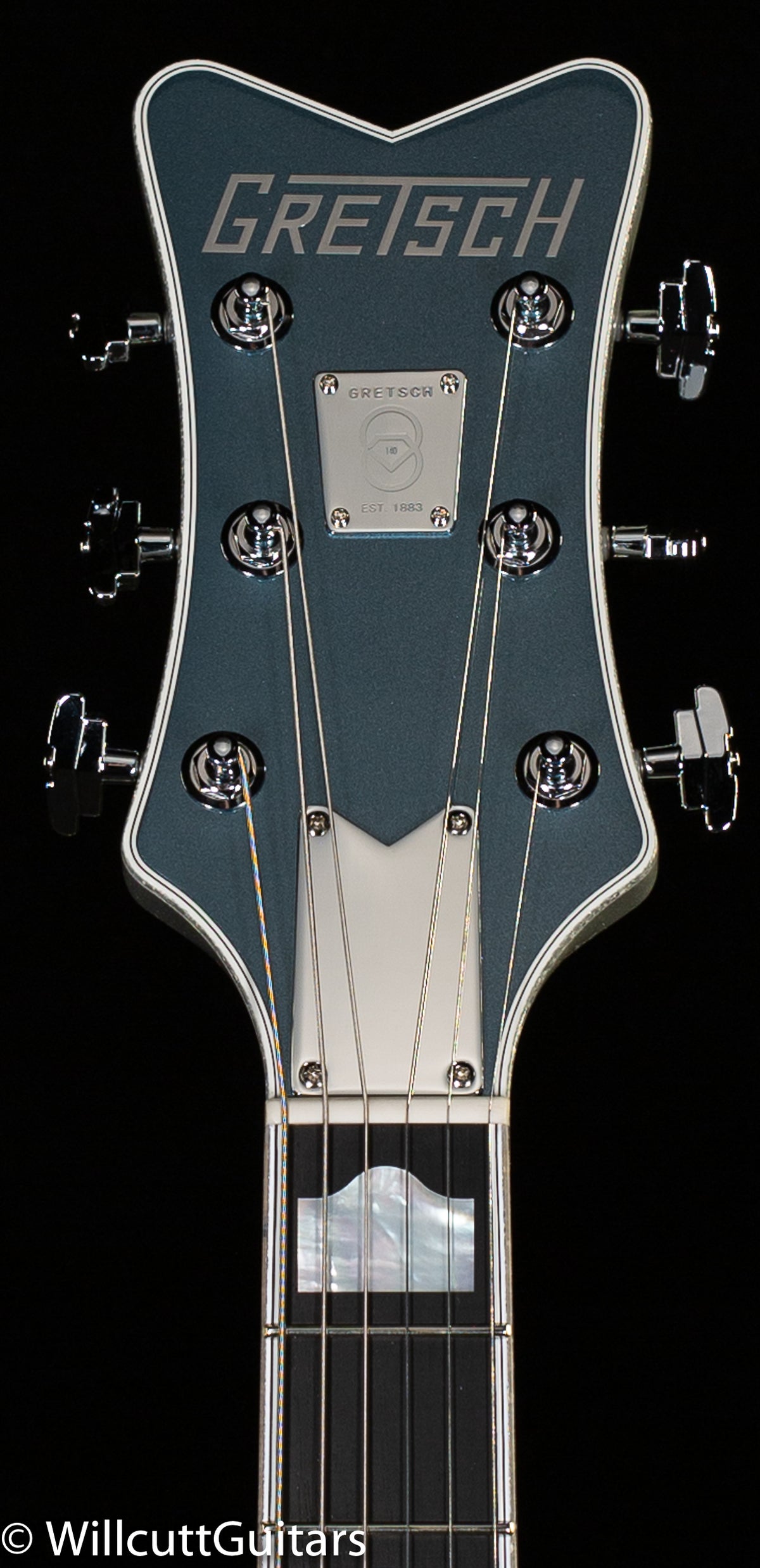 Gretsch G6136T-140 LTD 140th Double Platinum Falcon Bigsby Two-Tone Stone Platinum/Pure Platinum (731)