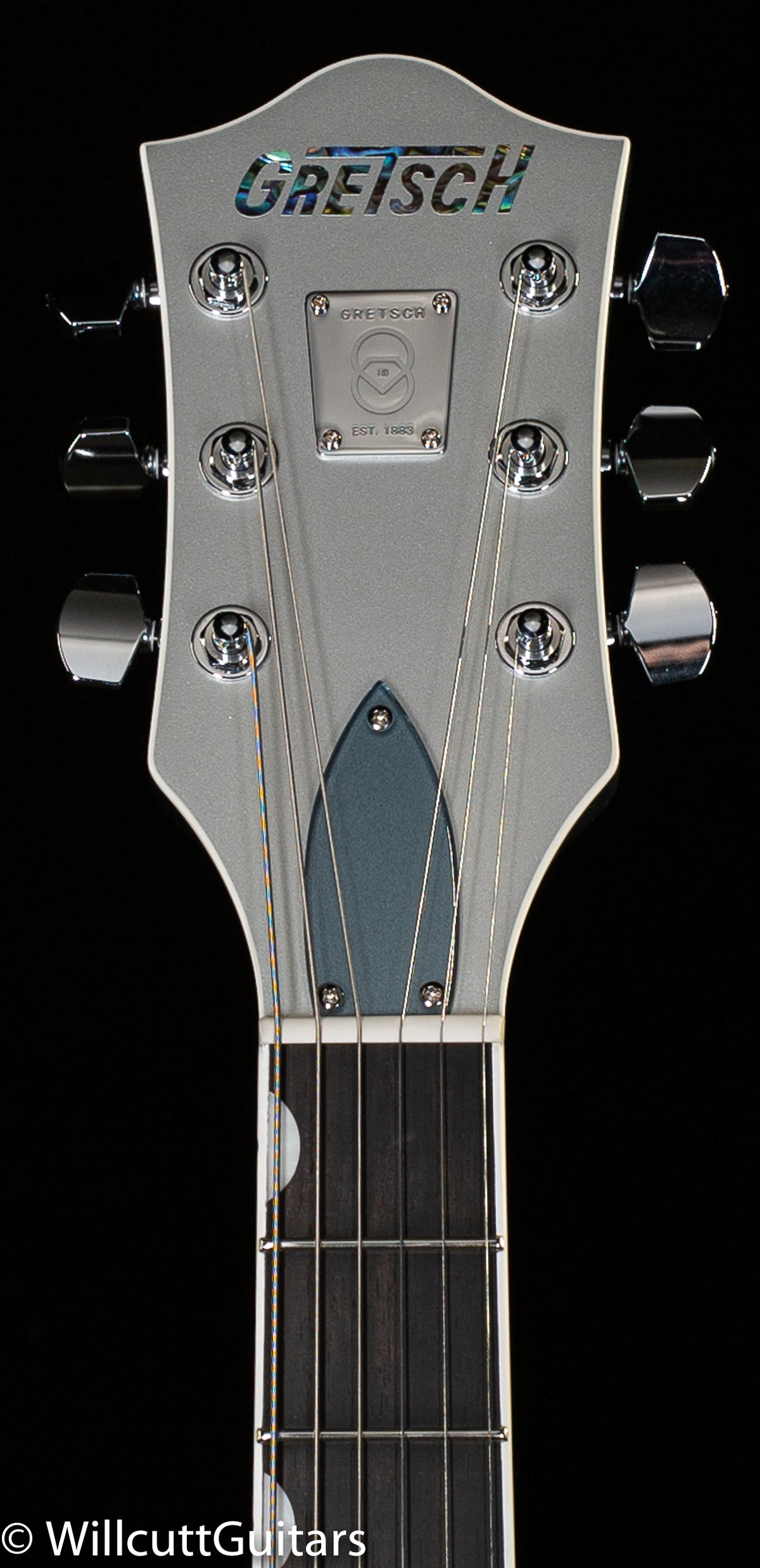 Gretsch G6118T-140 LTD 140th Double Platinum Anniversary Bigsby Two-Tone Pure Platinum/Stone Platinum (103)