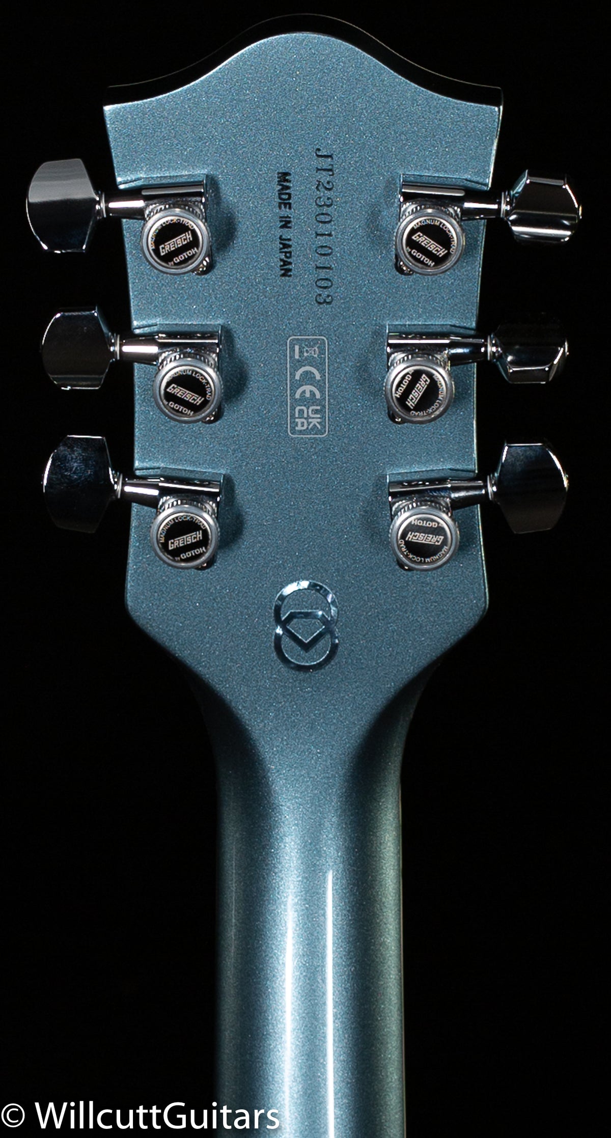 Gretsch G6118T-140 LTD 140th Double Platinum Anniversary Bigsby Two-Tone Pure Platinum/Stone Platinum (103)