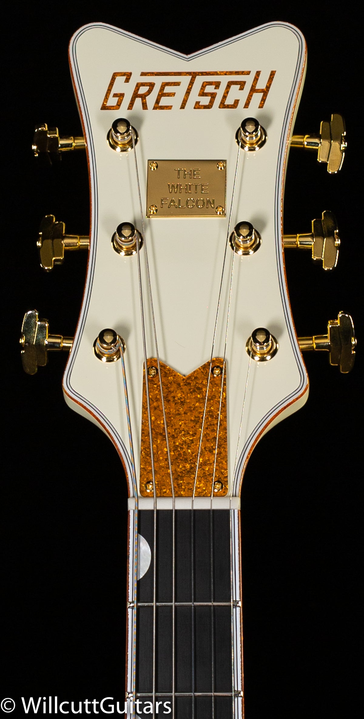 Gretsch G6136T-59 Vintage Select Edition '59 Falcon Hollow Body with Bigsby TV Jones Vintage White Lacquer (827)