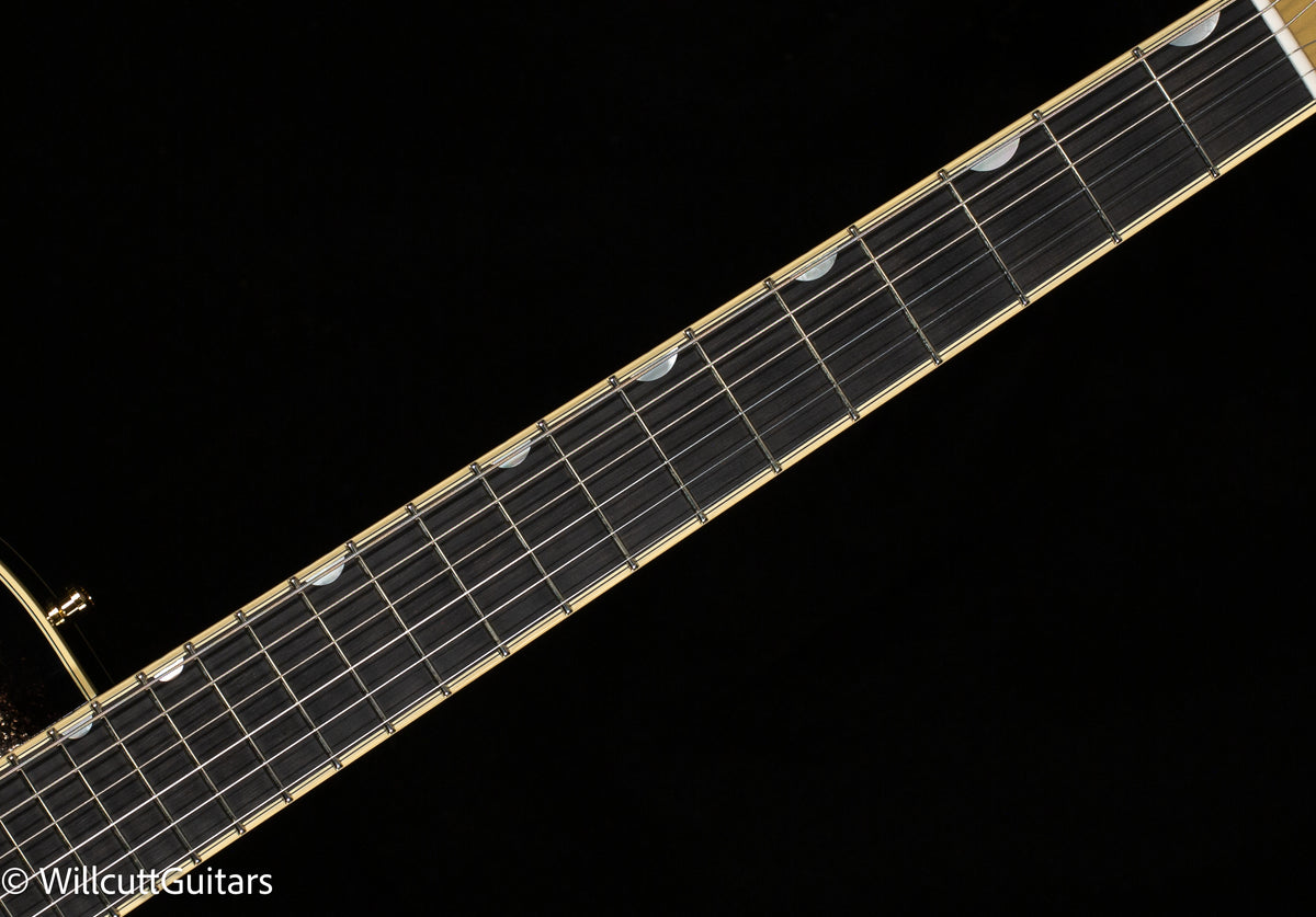 Gretsch G6134TG Limited Edition Paisley Penguin with String-Thru Bigsby Black Paisley (328)