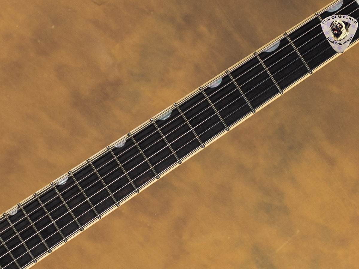 2023 Gretsch G6134TG Limited Edition Paisley Penguin with String-Thru Bigsby Black Paisley