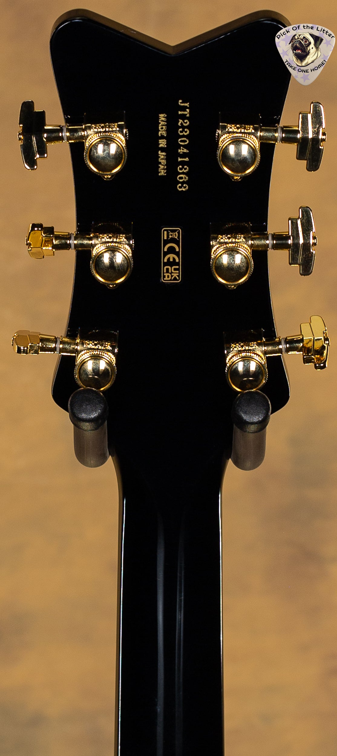 2023 Gretsch G6134TG Limited Edition Paisley Penguin with String-Thru Bigsby Black Paisley