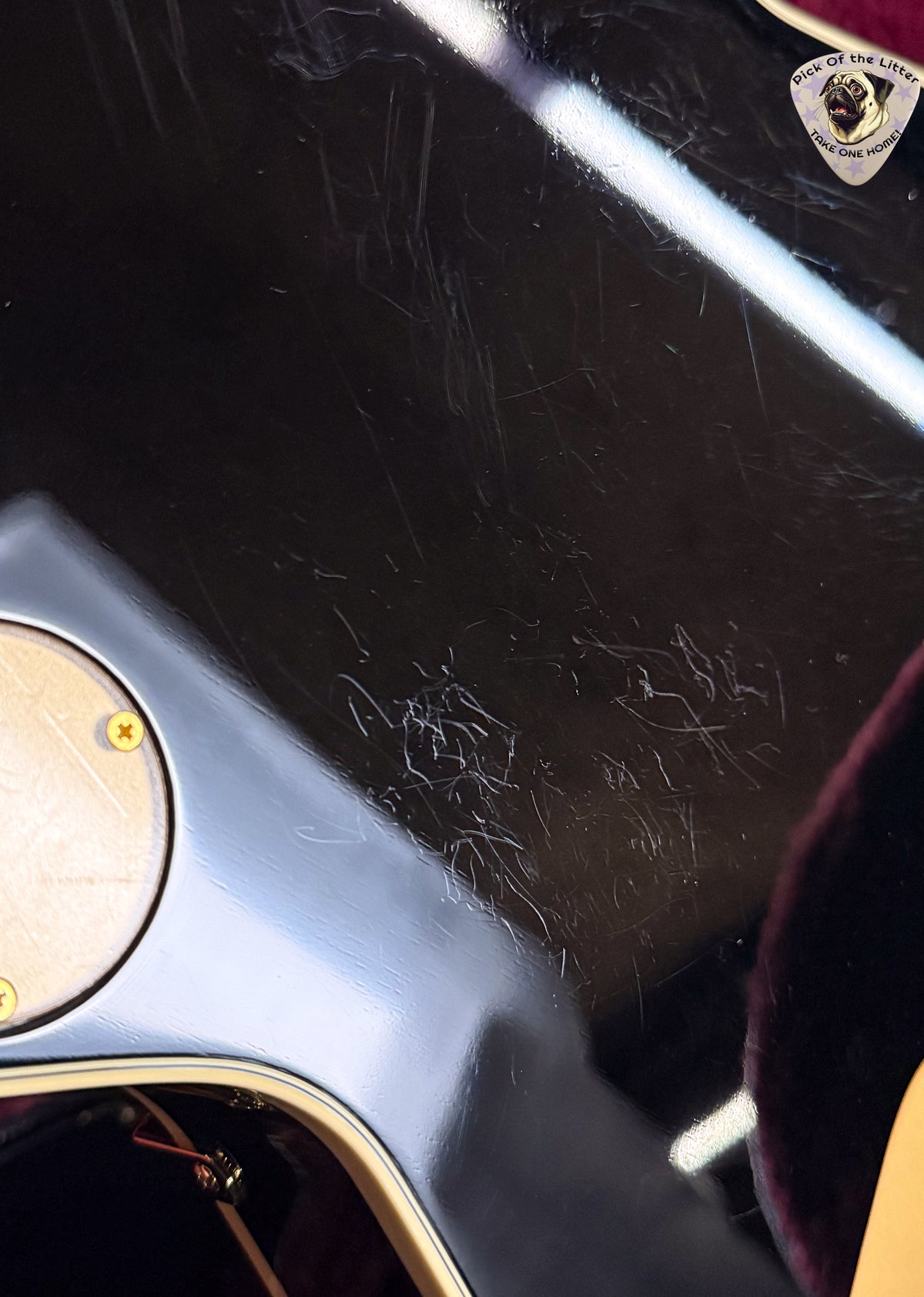 2023 Gretsch G6134TG Limited Edition Paisley Penguin with String-Thru Bigsby Black Paisley