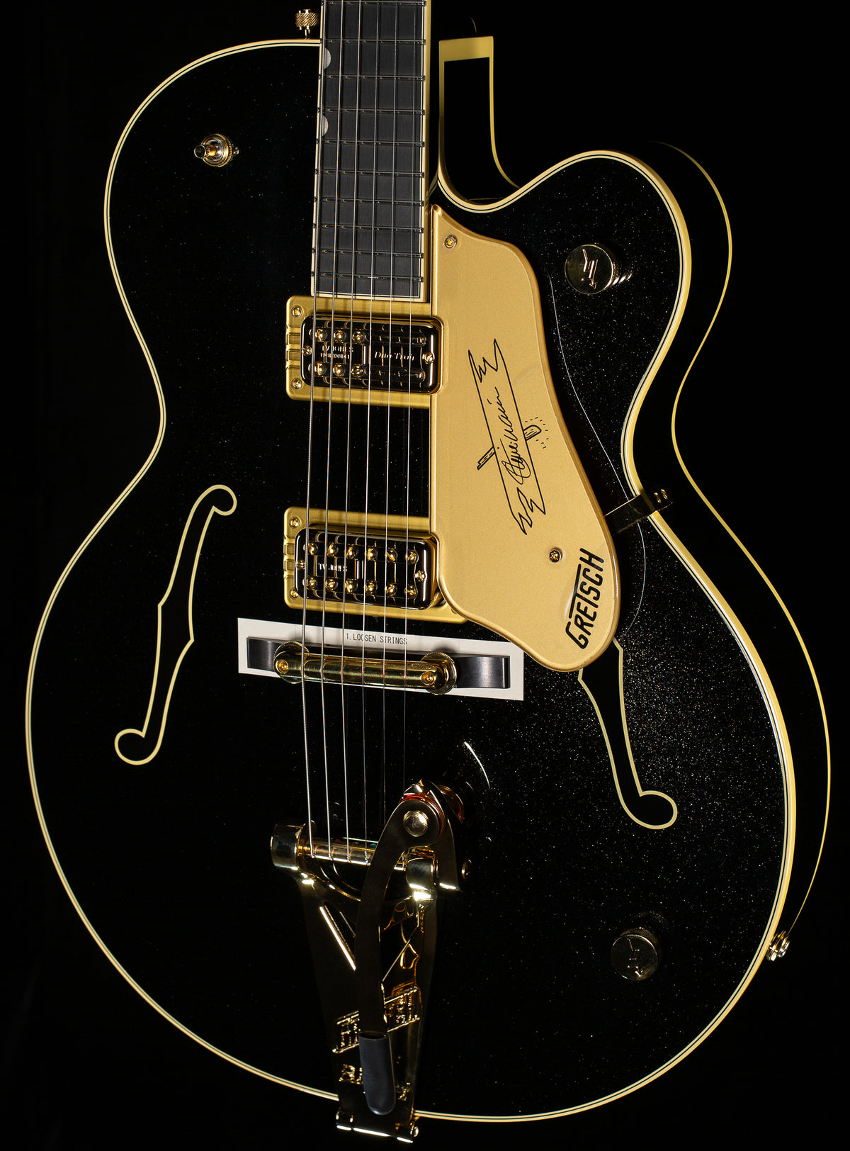 Gretsch G6120T-SW Steve Wariner Signature Nashville Gentleman with Bigsby, Ebony Fingerboard, Magic Black (291)