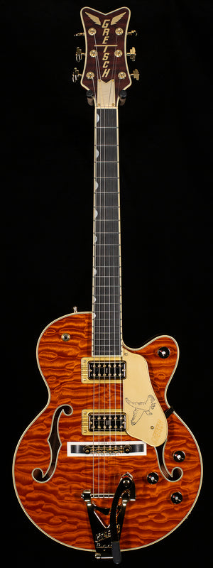 Gretsch Limited Edition Falcon Center Block Jr. with Bigsby Quilted Maple Roundup Orange (834)