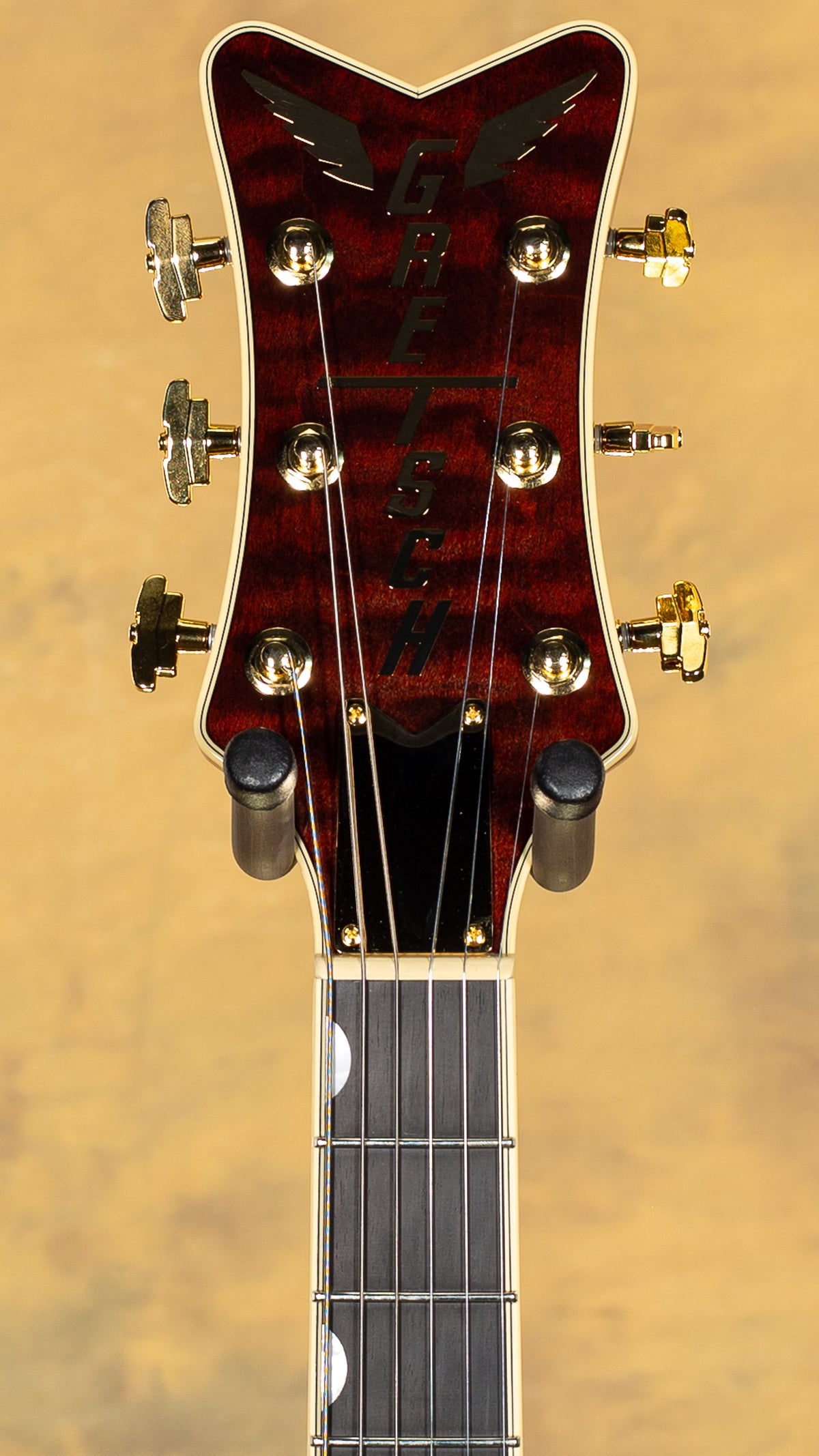 2025 Gretsch Limited Edition Falcon Center Block Jr. with Bigsby Quilted Maple Roundup Orange