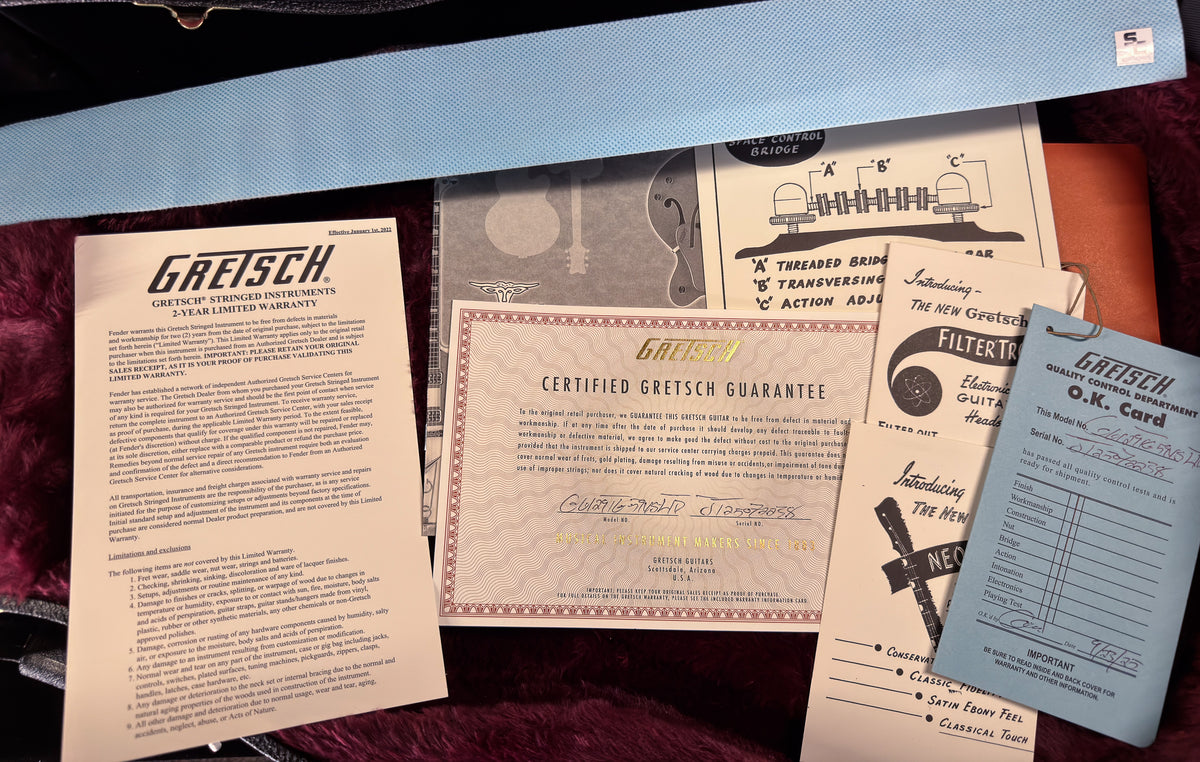 Gretsch G6129TG-59VS Limited Edition Sparkle Jet Bigsby (238)