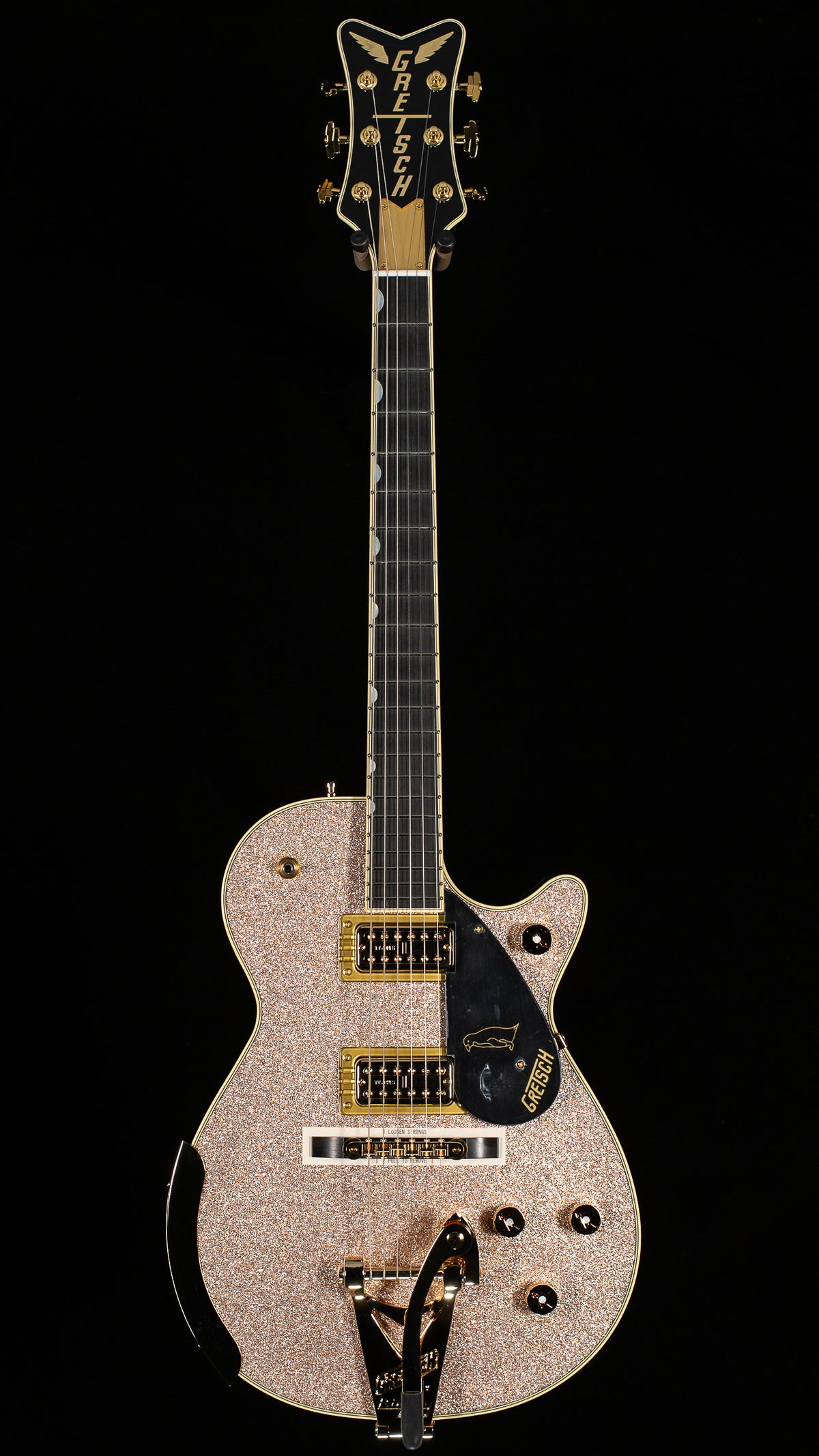 Gretsch G6134TG-LTD Limited Edition Penguin With String-Thru Bigsby Champagne Sparkle (332)