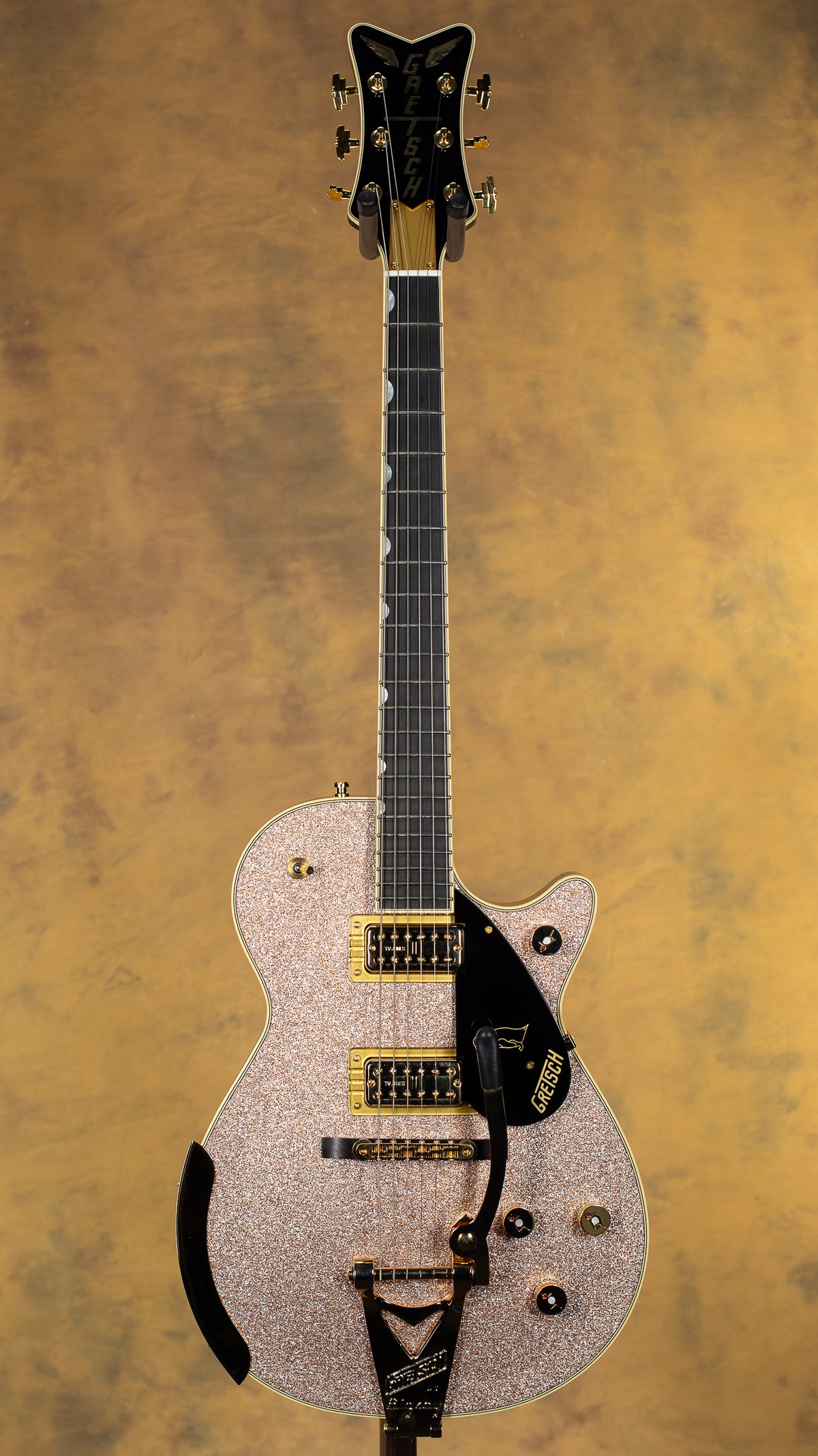 2025 Gretsch G6134TG-LTD Limited Edition Penguin With String-Thru Bigsby Champagne Sparkle
