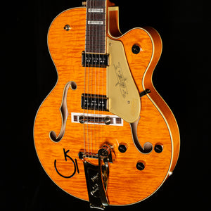 Gretsch Professional G6120T-55 Vintage Select Edition '55 Chet Atkins Hollow Body with Bigsby Vintage Orange Stain (285)