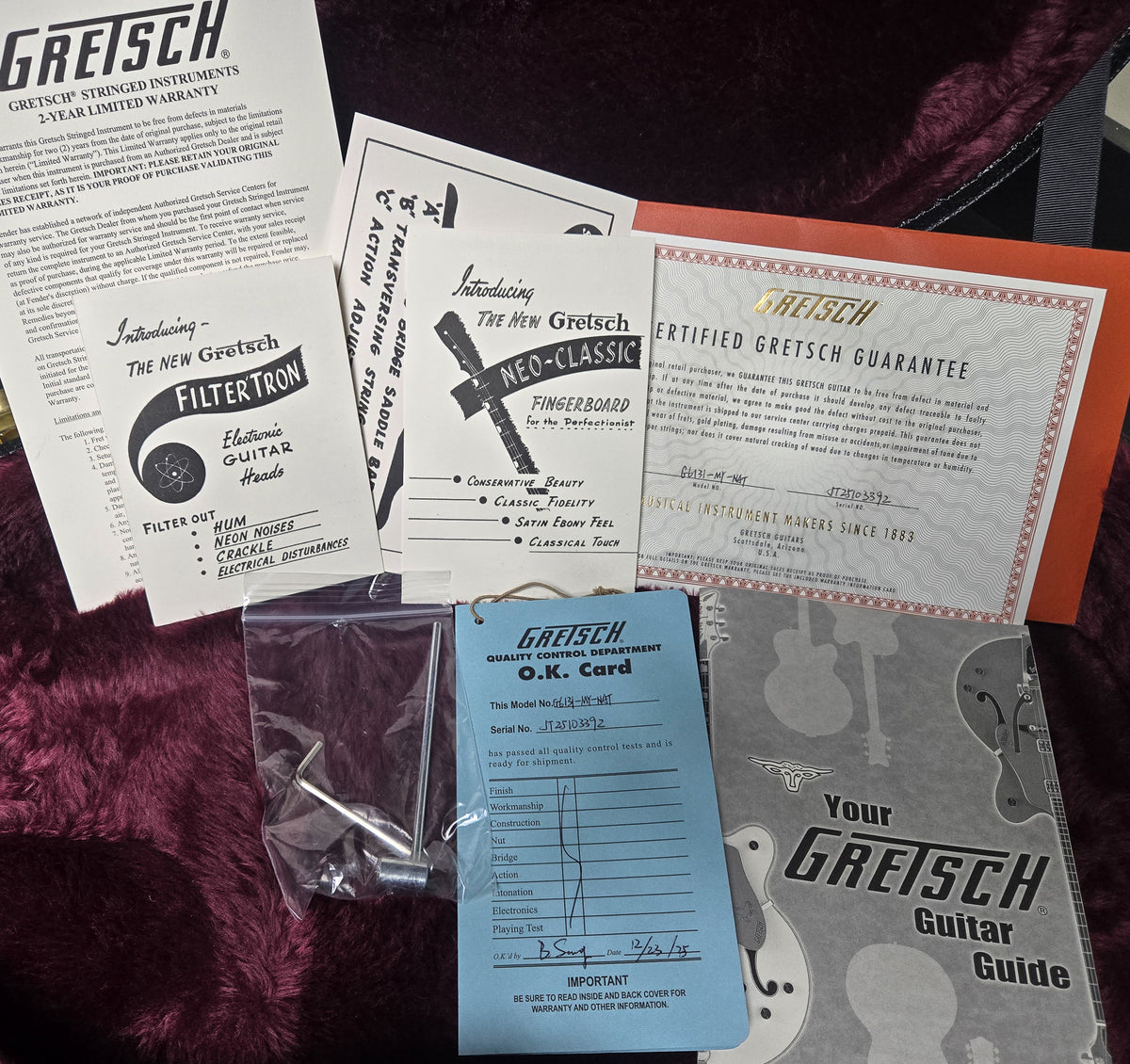 Gretsch Professional G6131-MY Malcolm Young Signature Jet Natural (392)