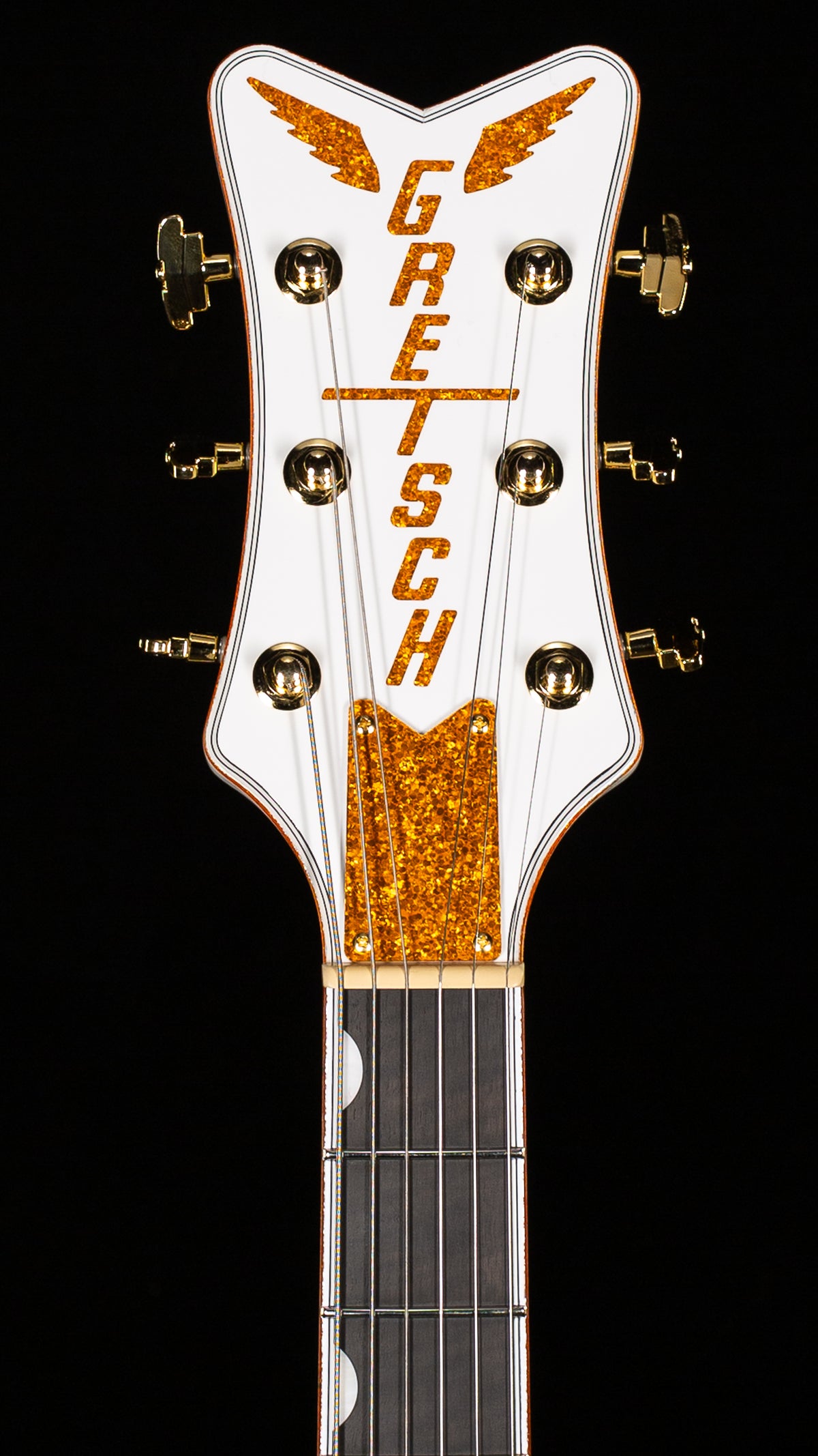 Gretsch Professional Falcon Hollowbody with String Thru Bigsby White (487)