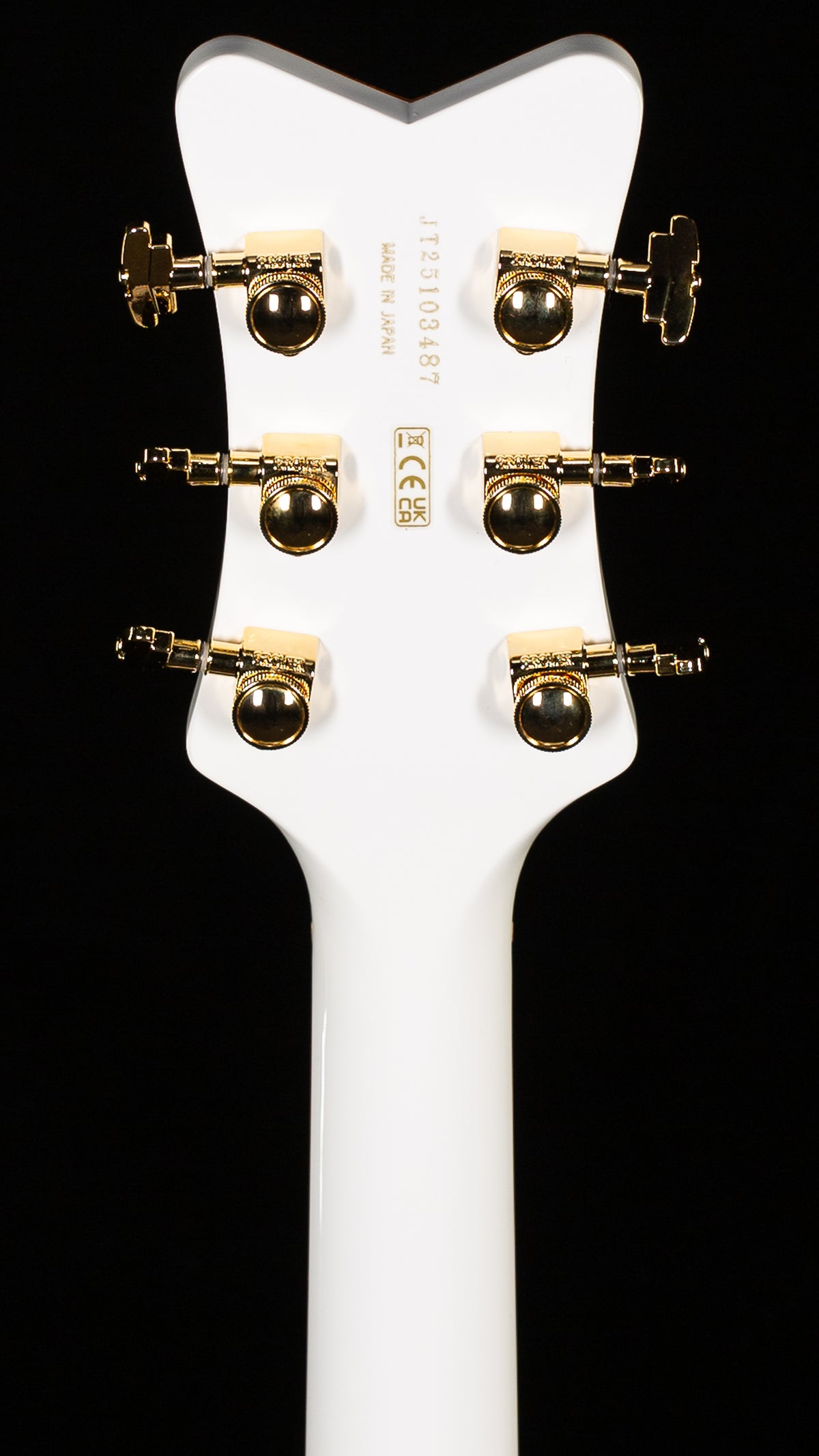 Gretsch Professional Falcon Hollowbody with String Thru Bigsby White (487)