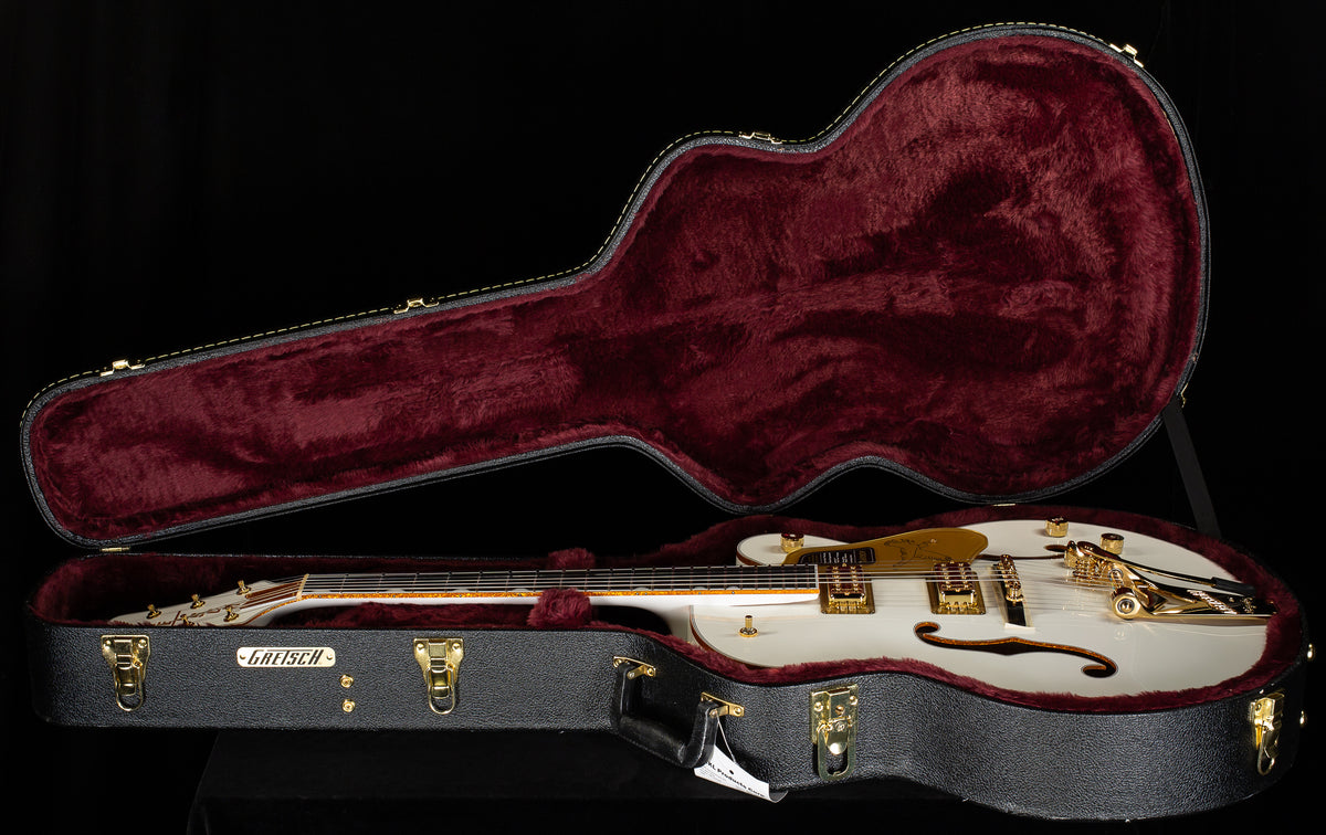 Gretsch Professional Falcon Hollowbody with String Thru Bigsby White (487)