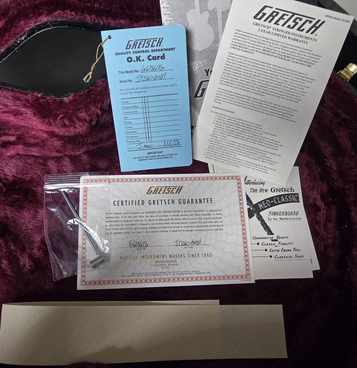 Gretsch G6136TG-58 Limited Edition 1958 Custom Falcon with Bigsby Emerald Night (081)