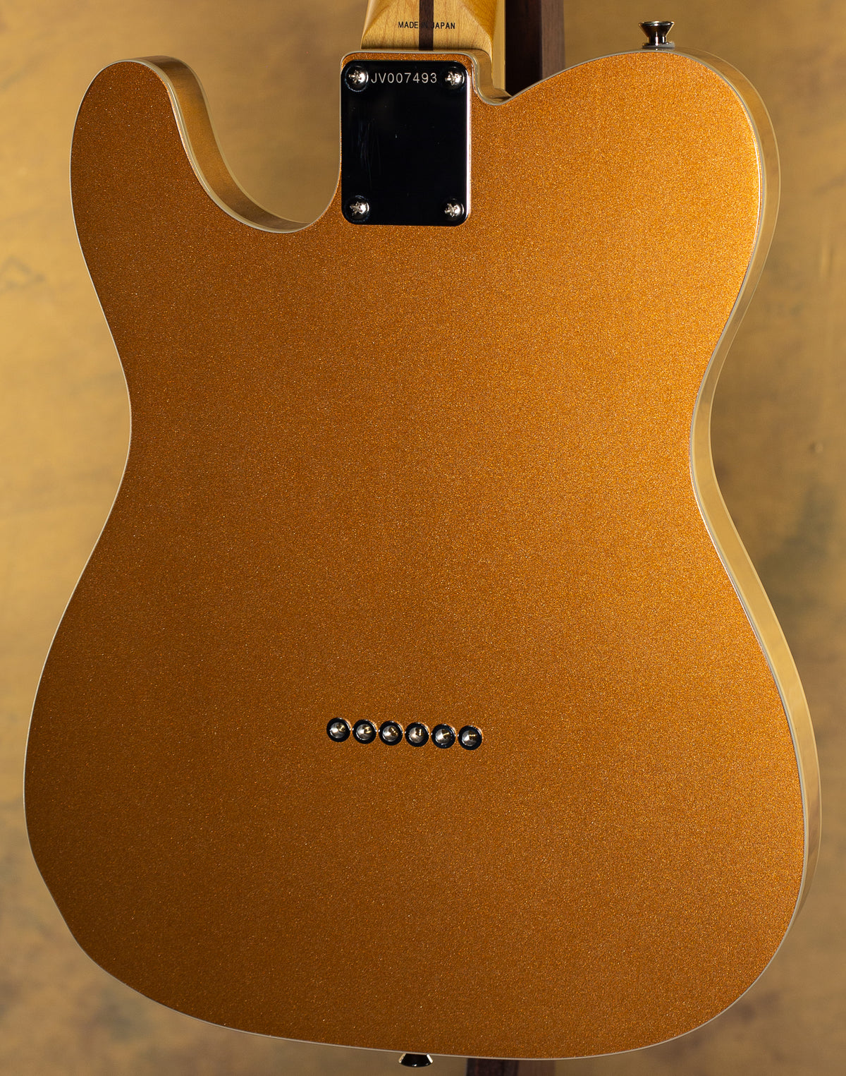 2023 Fender JV Modified &#39;60s Custom Telecaster Rosewood Fingerboard Firemist Gold