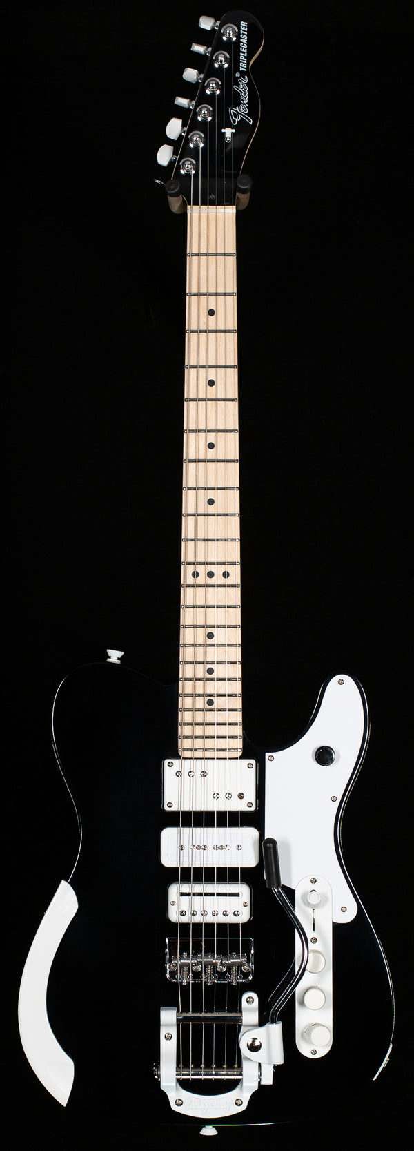 Fender Jack White Triplecaster Maple Fingerboard Black (741