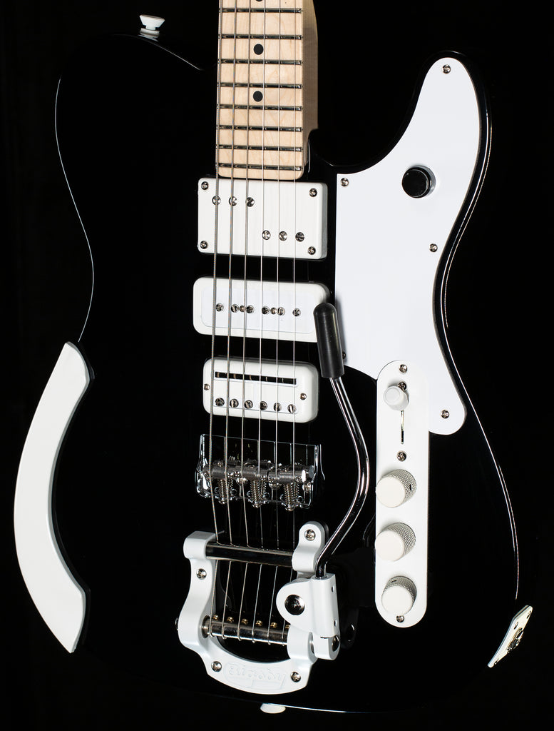 Fender Jack White Triplecaster Maple Fingerboard Black (741