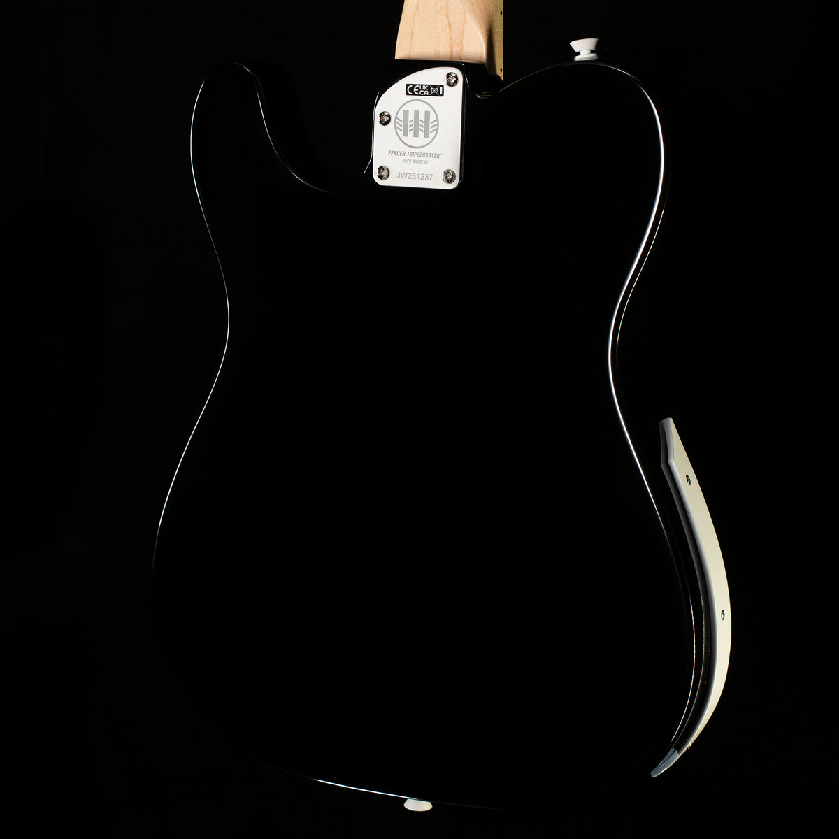 Fender Jack White Triplecaster Maple Fingerboard Black (237)