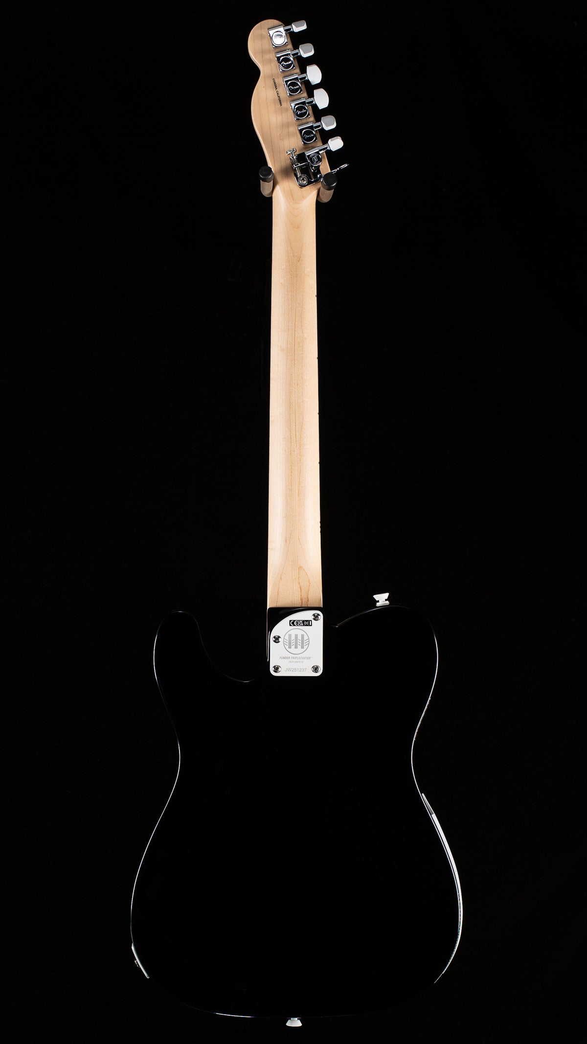 Fender Jack White Triplecaster Maple Fingerboard Black (237)