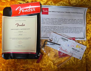 Fender Jack White Triplecaster Maple Fingerboard Black (237)