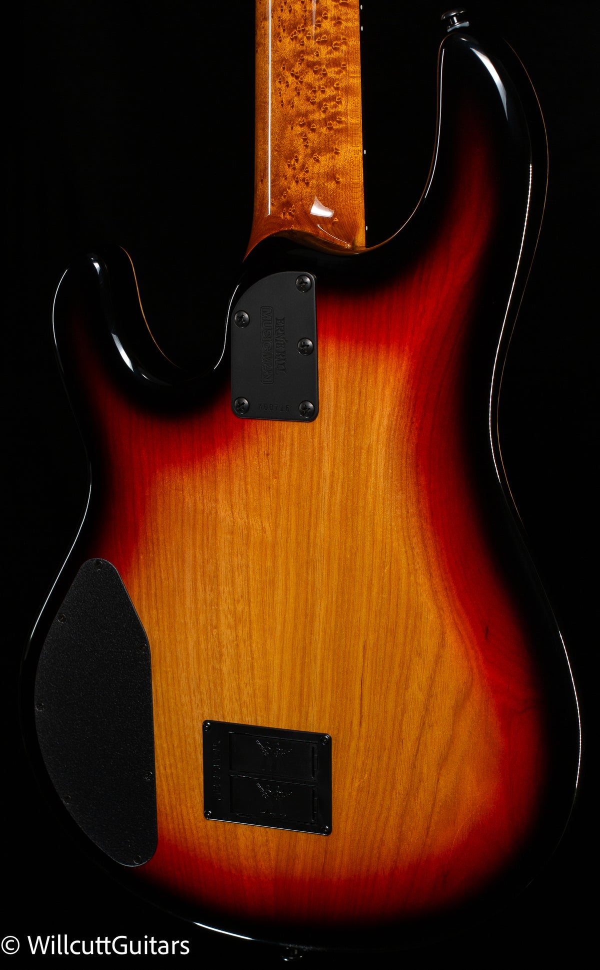 Ernie Ball Music Man StingRay 5 35th Anniversary Spalted Sunburst (716)
